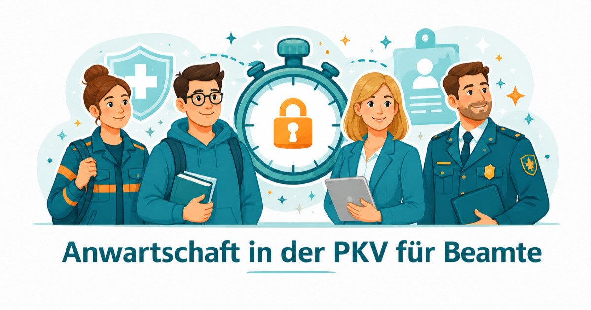 Anwartschaft in der PKV für Beamte